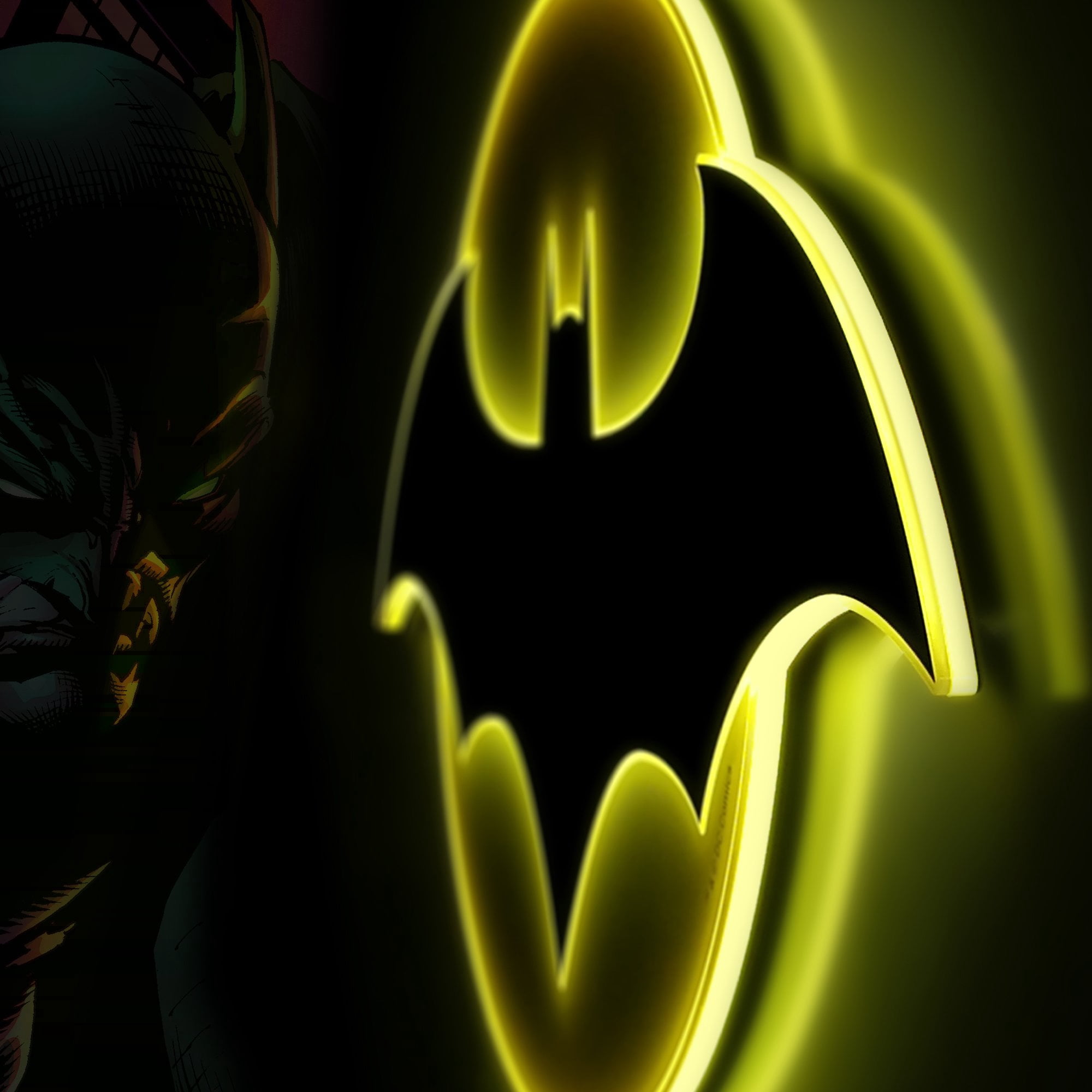 BATMAN DC Comics Batsign LED Halo Light (Large) | Walmart Canada