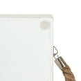 thumbnail image 6 of Kate and Laurel Bayville Coastal Farmhouse Wood Tray, 10 x 24, White, Decorative Wooden Tray with Rope Handles and Rustic Distressed Finish for Serving, Storage, and Display, 6 of 8