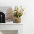 thumbnail image 6 of LuxenHome Terracotta 10" Round Vase with Natural Earth Tones, Accent for Farmhouse or Boho Interiors, 6 of 10