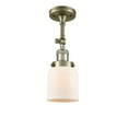 thumbnail image 3 of Innovations 1-LT LED Small Bell 5" Semi-Flush Mount - Polished Chrome - 201F-PC-G54-LED, 3 of 5