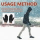 thumbnail image 3 of 1-6pcs HOUKEA HKA06-A021-2-BK2 1 Pair Nylon Gloves Winter Outdoor Sports Skiing Touch Screen Hand Wa, 3 of 5