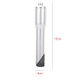 thumbnail image 5 of Eigraketly bicicleta plegable bicicleta horquilla delantera tubo vástago montaña bicicleta manillar extensión vástago aumento 25,4mm Ciclismo plata 22.2 mm Eigraketly OD0819-03, 5 of 5