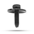thumbnail image 3 of Mean Mug Auto 71315-13882A 20x M6-1.0 x 25mm Metric Hex Head Sems Bolt with 24mm Washer Replaces OEM 11503982 Fit for GM, 3 of 7