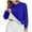 Royal Blue #012, variant on Women's Sherpa Lined Sweatshirt Casual Crew Neck Fleece Pullover Fall Winter Long Sleeve Soft Thermal Sweatshirts White S