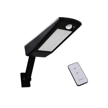 

Worallymy Solar Light Wall Lamp Road Lantern Waterproof Household Accessories Simple Operation Outdoor Lights Remote Control Home Supplies Black Remote Control