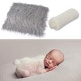 thumbnail image 2 of Photo Blanket Soft Photography Wrap Shaggy Area Rug with Ripple Wrap for Newborn, 2 of 10