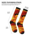 thumbnail image 4 of Pofeuu Halloween Pumpkin Print Compression Socks for Women & Men Circulation - Best Support for Nurses,Running,Athletic,Sports, 4 of 7