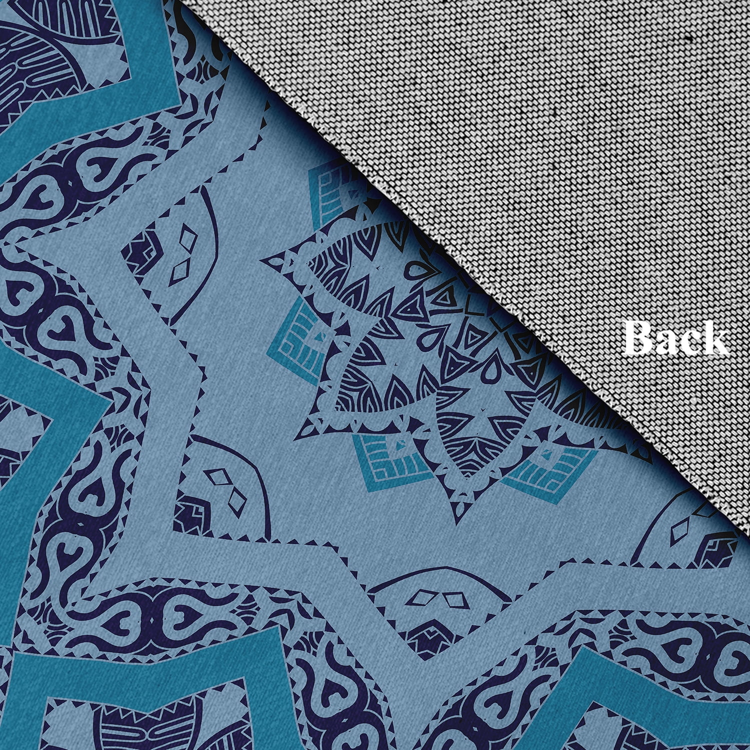 Simply Daisy 4' x 6' Unreal Teal Shawl Rug