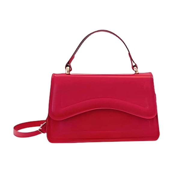 Elegant Women's Handbag with Crossbody Strap, Versatile & Compact Leather Shoulder Bag, Stylish Textured Small Squares Design for Daily Use