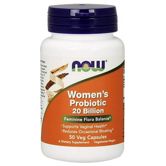 NOW Foods Women's Probiotic 20 Billion, 50 Vegetable Capsule