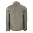 thumbnail image 3 of Men's Cutter & Buck Pewter San Diego Padres Rainier PrimaLoft- Eco Insulated Full-Zip Hoodie Puffer Jacket, 3 of 3