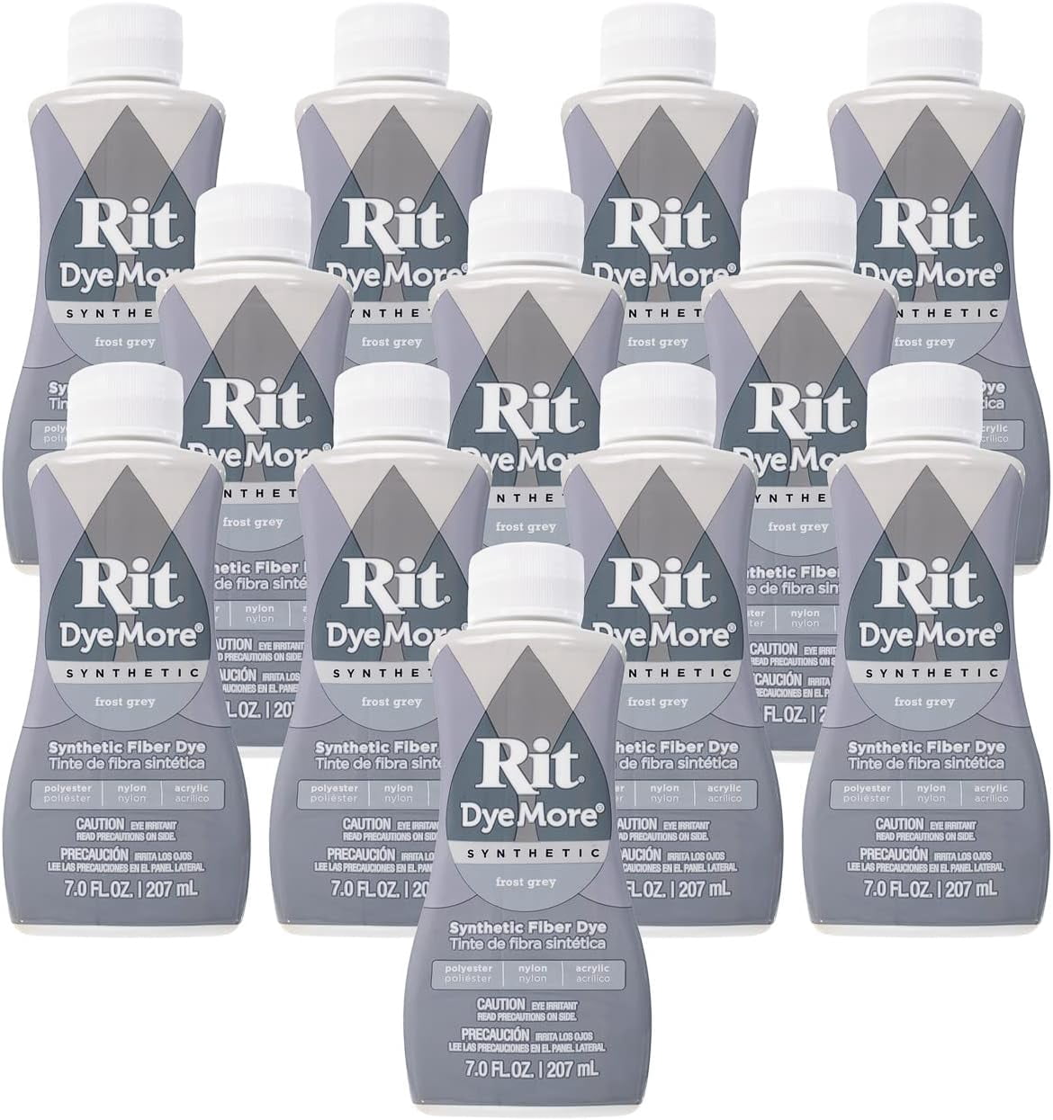 Rit DyeMore 7 Oz. Synthetic Liquid Fiber Dye for Clothing, Décor, and Crafts – Super Pink (12 Pack)