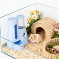 thumbnail image 4 of Automatic Hamster Feeder Waterer, Integrated Pet Dispenser With Removable Structure, for Cage Mounting, Blue, 4 of 6