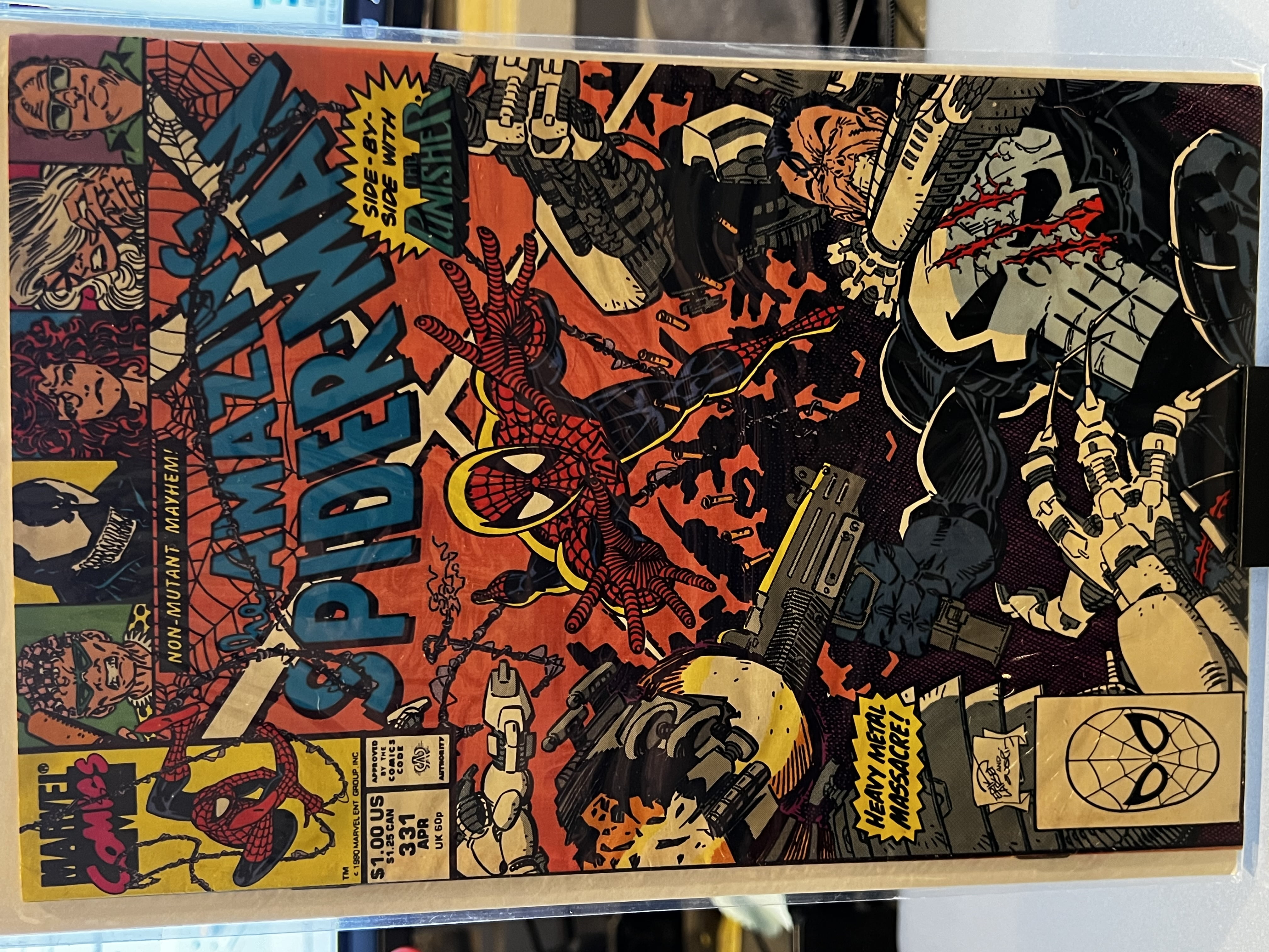 Amazing Spider-Man NM Erik Larsen Art #331