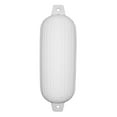 thumbnail image 1 of Taylor Made Boat Fender 31014 BoatGuard; Ribbed; Round; 8 Inch Diameter x 26 Inch Length; White; Vinyl; With Needle Type Valve For Inflation; Single, 1 of 3