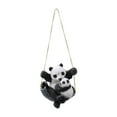 thumbnail image 1 of PANDA PANDA Sculpture Animal Decoración decoración decorativa Ornamento de resina Estatua de jardín para el patio del patio de la valla Casa de porche, 1 of 8