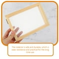 thumbnail image 3 of 3Pcs Paper Making Frame DIY Paper Making Frame Paper Making Wood Frame Wood Paper Frame, 3 of 8