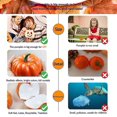 thumbnail image 4 of 52 Pcs Fall Thanksgiving Artificial Pumpkins Decoration Set Halloween Mini Fake, 4 of 5