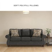 Signature Design by Ashley Chatterton Black Sofa