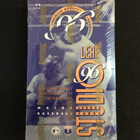 1996 Leaf Studio MLB Baseball Card Box (Leaf Best Of Baseball Box)