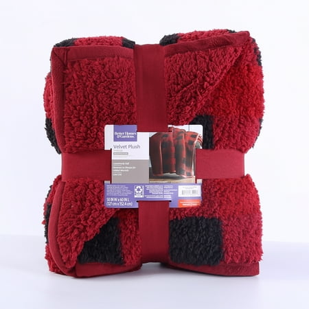 Better Homes&gardens Red Buffalo Plaid
