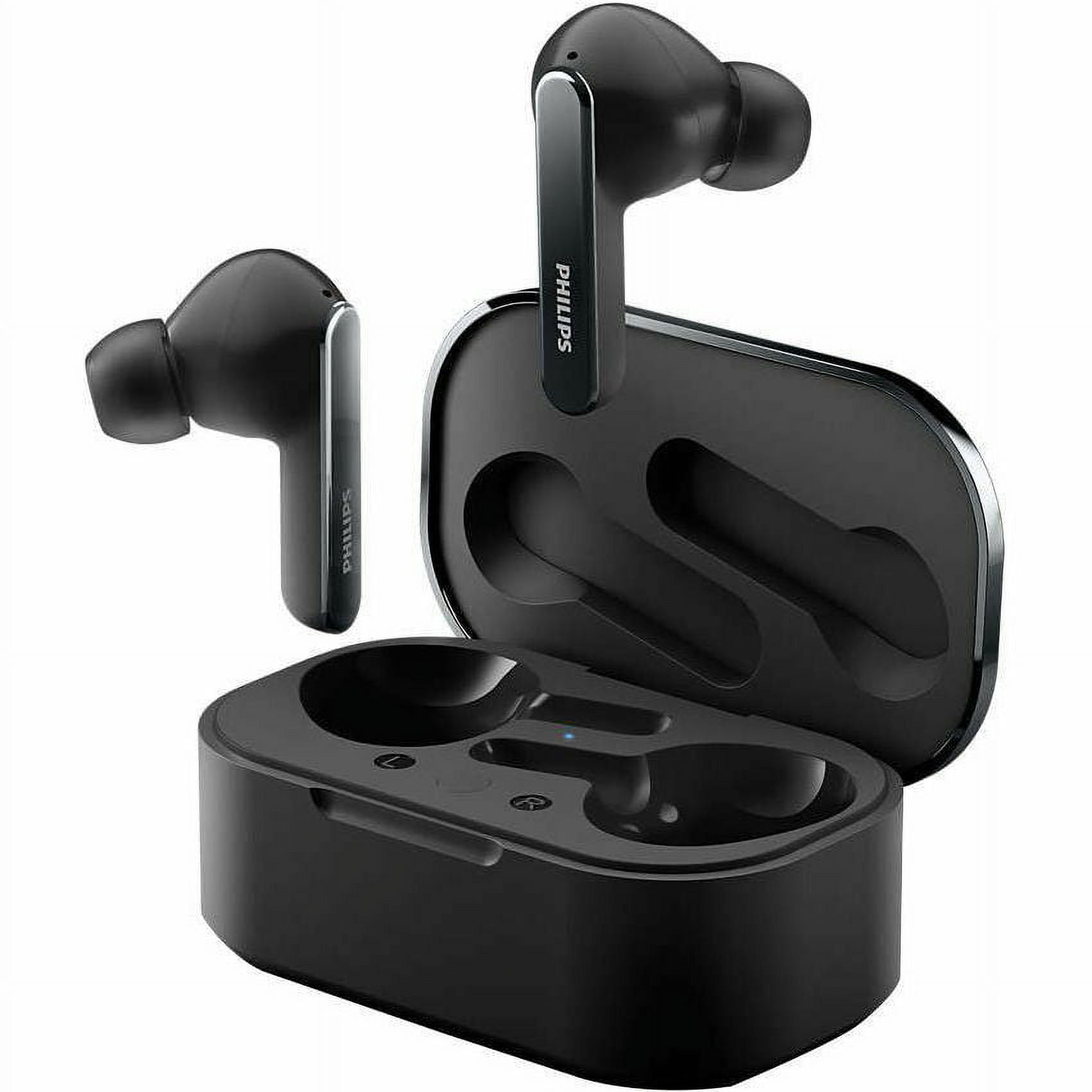 Philips T5506 True Wireless Headphones with Noise Canceling Pro (ANC) and Up to 32hrs Playtime with Wireless Charging Case, Black
