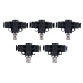 thumbnail image 2 of Conector neumático, válvula de mariposa neumática práctica reemplazable Bordes brillantes de PVC duraderos para equipos de automatización ANGGREK JJ1012, 2 of 8