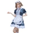 thumbnail image 1 of Qarigey Vestido de sirvienta de tela portátil lavable Adorable reemplazo 4 temporada hogar Cosplay fiesta niñas camarera disfraz ropa Disfraces de disfraces XXL Qarigey AP012703-03, 1 of 1
