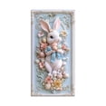 thumbnail image 1 of YWIYIUD 1PC Happy Easter Door Cover Easter Decorations, 71x35 Inch Easter Rabbit Eggs Door Banner Welcome Easter Banner Spring Theme Rabbit Door for Front Door Wall Indoor Outdoor Home Decor, 1 of 5