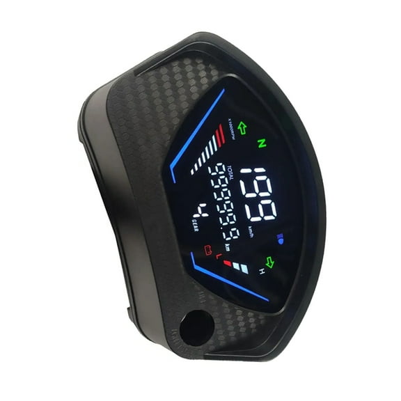 ROZYARD Motorcycle Dashboard Gauge LCD Speed Meter Tachometer for RS125 CD70 RF11 RF125