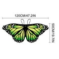thumbnail image 2 of SLYNSHome ButterflyBack Hanging ButterflyDecorative BalloonsKids Toy ButterflyCloak Garden Flag Decoration, 2 of 4