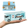thumbnail image 2 of Alloy Car Model 1-64 Small Trailer Container Truck Edition Power Childrens Toy Car Model Ornament, 2 of 6