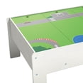 thumbnail image 5 of Hape Railway Play and Stow Wooden Train Set Activity & Toy Storage Play Table, 5 of 5