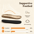 thumbnail image 6 of Ecetana Women's Suede Clogs & Mules Cork Footbed Slip On Leather Mules with Arch Support, 6 of 9