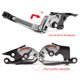 thumbnail image 4 of Empuñaduras de manillar de motocicleta CNC con logotipo YZFR6, palancas de embrague de freno, empuñaduras de mano para YAMAHA YZF R6 1999 2000 2001 2002 2003 2004, 4 of 5