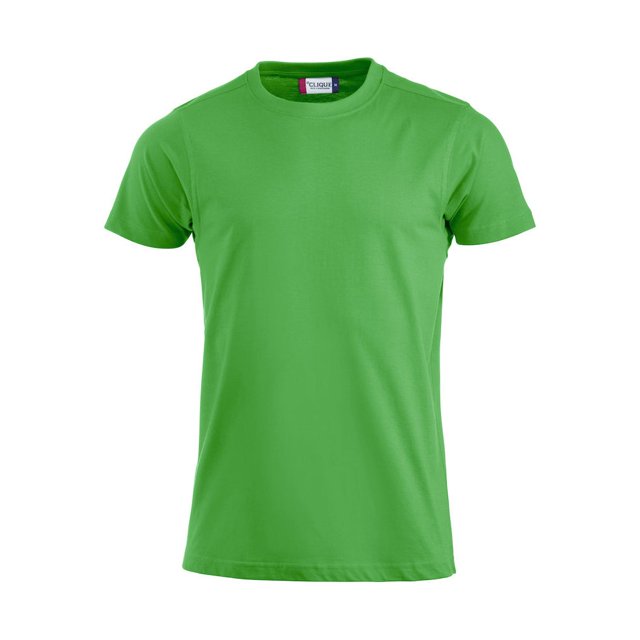 Clique - Camiseta Premium para Hombre (Verde Manzana)