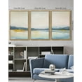 thumbnail image 4 of SHENIFY Abstract Landscape Wall Art 16x24in3pcs Natural Framed Set Minimalist Neutral Illustrations Modern Art Decorative Nordic for Living Room Bedroom Hallway, 4 of 5