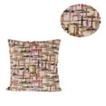 thumbnail image 4 of Fabric Accent Pillow in Geometric Pattern, Multicolor - Saltoro Sherpi, 4 of 5