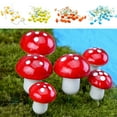 thumbnail image 7 of Steadline60-Piece Foam Mushroom Decorative Props Set 3.9x3.9 Inches Colorful Garden Ornaments for Flower Arrangements DIY Crafts and Party Decorations, 7 of 7