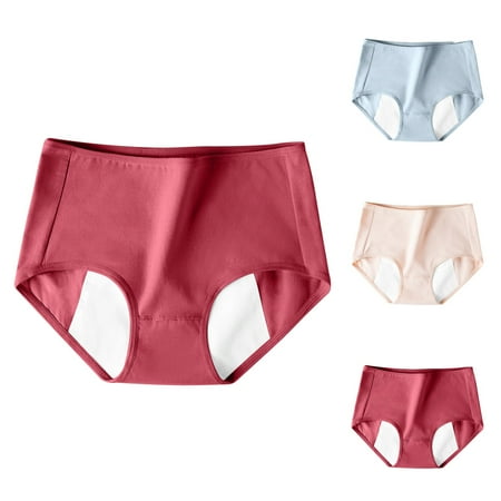 

WZHKSN Female Solid Panty Beige Black Lingerie Thongs Briefs 2-Pack