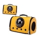 thumbnail image 3 of Bolsa de transporte para mascotas con diseño de cápsula espacial para gatos, bolsa de viaje universal para las , bolso de mano para amarillo, 3 of 9