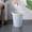 Blue-Free Size, variant on Vxdvou Garbage Can with Pressure Lid, Small Plastic Trash Bin for Bathroom, Bedroom, Kitchen, Office, Compact Wastebasket with Odor Control, Available in Green, Gray, and Pink