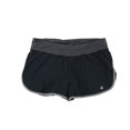 thumbnail image 1 of SOLFIRE Womens Compound Hex Peak Athletic Workout Shorts, Black, Large, 1 of 2