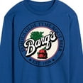 thumbnail image 3 of Barq's - Iconic Drinks & Beverages - Famous Olde Tyme Root Beer Stamp - Men's Long Sleeve T-Shirt, 3 of 5