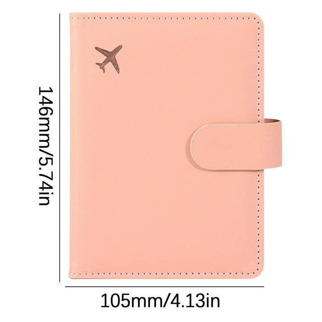 Leather Passport Bag With Multiple Card Slots And Multi-functional Document Protector