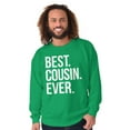 thumbnail image 5 of Best Cousin Ever Family Relatives Sweatshirt for Men or Women Brisco Brands L, 5 of 6