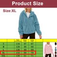 thumbnail image 2 of Chaqueta ligera de lana con capucha para mujer Primavera, moda de otoño e invierno, abrigo de lana, 2 of 5