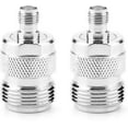 thumbnail image 1 of 2pcs Type N Female To Sma Female Rf Connector Coaxial Adapter Test Converter, 1 of 5