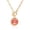 Pisces-(2.19-3.20) Birthstone, variant on Pisces Necklace Paperclip Toggle Pendant for Women Constellation Zodiac Sign Necklace Astrology Horoscope Coin Pisces Jewelry Birthday Christmas Gift for Female