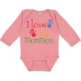 thumbnail image 3 of Inktastic I Love My Mommom Boys or Girls Long Sleeve Baby Bodysuit, 3 of 5